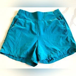 Athleta Brooklyn Short Teal Size 2
